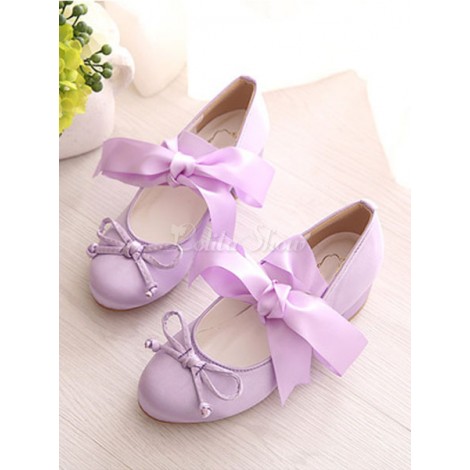 Sweet LolitaバレエシューズBow Strappy Tie Lolita Pumps