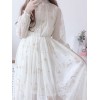 甘いロリータOPドレス　2020　金メッキ　チュールロリータワンピースドレス　プリーツ　アイドル衣装