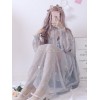 甘いロリータOPドレス　2020　金メッキ　チュールロリータワンピースドレス　プリーツ　アイドル衣装