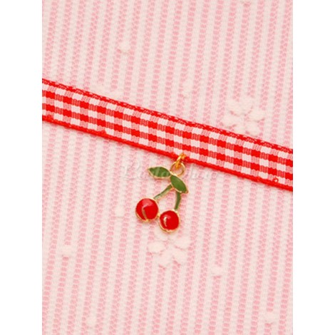 ロリィタネックレス　スウィート　金属飾り　ポリエステル　ポリエステル　アクセサリー