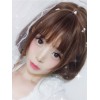 ロリータかつら　ウィッグ　チョコレート　耐熱ファイバー　原宿系　お茶会