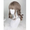 ロリータかつら　ウィッグ　亜麻色　化学繊維　お茶会　原宿系