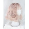 ロリータかつら　ウィッグ　ピンク　化学繊維　お茶会　新作　原宿系