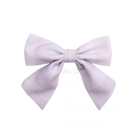 スウィートロリータヘッドドレスラベンダーストライプロリータヘアアクセサリー