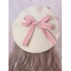 スウィートロリータベレーボウフローラルウールロリータハット