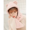 スウィートロリータハットベアーイヤーふわふわロリータスカーフ
