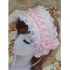 ロリィタヘアアクセサリー　マルチカラー　スウィート　シフォン　ポリエステル　レース　編み上げ　カジュアル