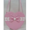 ロリータバッグ，全７色　ハート型バッグ　ショルダーバッグ　PVC　リボン　可愛い