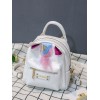 スウィートロリータバッグホワイトPUレザーバックパックロリータアクセサリー
