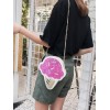 スウィートロリータバッグアイスクリームスパンコールカラーPUロリータチェーンバッグ