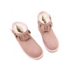 スウィートロリータスノーブーツフリルハイトッププラッシュライニングNubuck Lolita Winter Booties