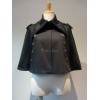 ゴシックロリータポンチョブラックコットンブレンドグロメットロリータOutwears