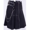 ゴシックロリータSKリベットチェーンミリタリーロリータスカート