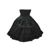 ゴスロリ　クラシック　ロリータスカートSK　コットン　フリルアイドル衣装　ツートン　ハイウェスト　ロリータスカート　アイドル衣装