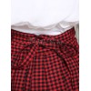 ロリィタスカート　レッド　スウィート　カジュアル　ポリエステル