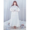 クラシックロリータワンピース　2020　スタンドカラー　ロングスリーブ　シフォン　お茶会アイドル衣装