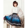 甘いロリータスカート　2020　冬の月の夜SKロリータスカート　バットアンダーザ・ブルー　アイドル衣装