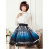 甘いロリータスカート　2020　冬の月の夜SKロリータスカート　バットアンダーザ・ブルー　アイドル衣装