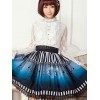 甘いロリータスカート　2020　冬の月の夜SKロリータスカート　バットアンダーザ・ブルー　アイドル衣装