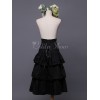 ゴスロリスカート　ロングスカート　ハイウェスト　ブラック　ロリィタスカート　キュート