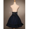 ゴスロリスカート　リグレッションビクトリア風　ゴシックヴィンテージSKロリータスカート