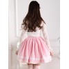 甘いピンクショートロリータスカート　2020　タイ　トリム　リボンペア　アイドル衣装