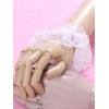 ロリィタアクセサリー　グローブ　ホワイト　合成繊維　可愛い　パーティー