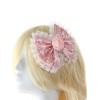 ロリィタ髪飾り　マルチカラー　可愛い　レース　シンセティック（合成素材）　ダンスパーティー