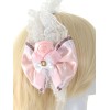 ロリィタ髪飾り　マルチカラー　可愛い　レース　シンセティック（合成素材）　ダンスパーティー