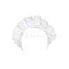 ロリィタヘッドドレス　ホワイト　コットン