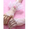 ロリィタアクセサリー　グローブ　ホワイト　可愛い　パーティー　合成繊維