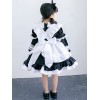子供のためのロリータドレスメイドロリータ服装レースフリル弓ロリータワンピースドレス