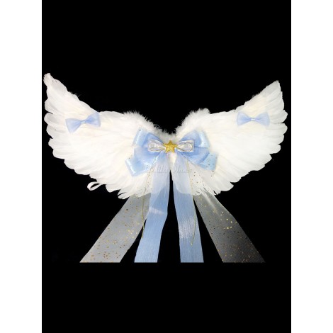 ロリータホワイトウイングスエンジェルアベニューリボンリボンロリータアクセサリー
