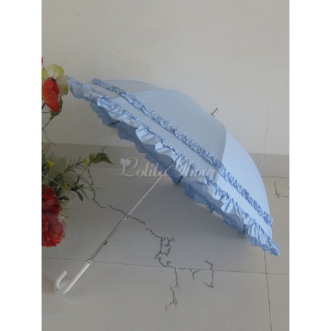 スウィートロリータアンブレラフリルフリルナイロンロリータパラソル