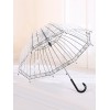 クラシックロリータアンブレラ透明PVCロリータパラソル