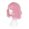 原宿ロリータウィッグブラントフリンジナチュラルウェーブピンクロリータウィッグ