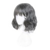 原宿ロリータウィッグウィズピーフリンジフェザーカールディープグレイロリータウィッグ