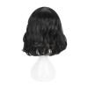 原宿ロリータウィッグワイピーフリンジバングナチュラルウェーブブラックロリータショートウィッグ