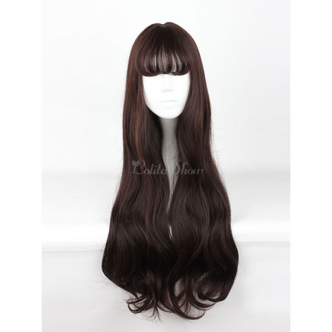 ロリータかつら　ウィッグ　耐熱ファイバー　カジュアル　スウィート　ウィッグ