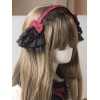 ゴシックロリータヘッドドレスレースボウトーンロリータヘアアクセサリー