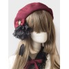 ゴシックロリータヘアピンレースフリルボウロリータヘアアクセサリー