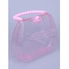 ロリィタバッグ　ピンク　スウィート　アクセサリー　プラスチック　透明な