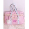 ロリィタバッグ　スウィート　アクセサリー　ポリウレタン／PU　カラーブロック　ポンポン