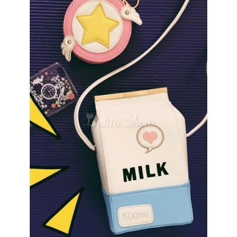 ロリィタバッグ　スウィート　アクセサリー　ポリウレタン／PU　プリント柄　プリント付き