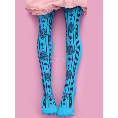 ロリィタ靴下　ゴシック　ベルベット　カジュアル　ソックス