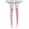 ロリィタ靴下　ピンク　スウィート　ポリエステル　ソックス