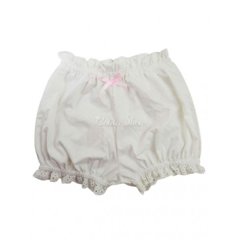 ロリィタパンツ　無地　クラシック＆トラディション　綿混紡