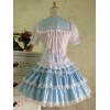ロリィタ服　セット　コットン　半袖　セーラー風　外出　スカート&シャツ