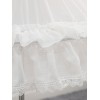 シフォンロリータペチコートラックフリルホワイトロリータアンダースカート