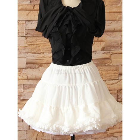 ロリィタパニエ　ピンク　新作　ポリエステル　スウィート　可愛い　カジュアル